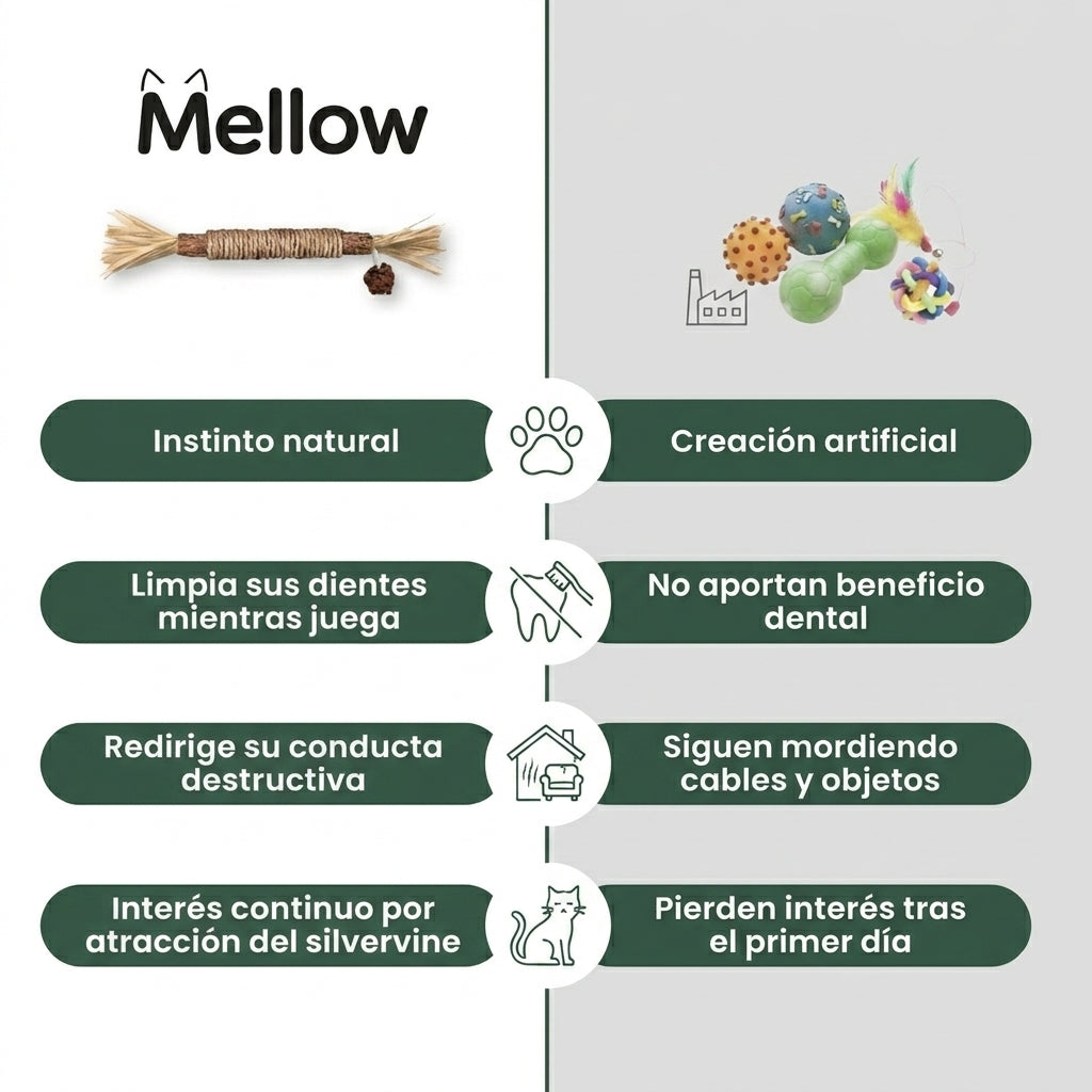 Mellow™  Pack de Sticks Dentales de Silvervine