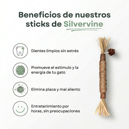 Mellow™  Pack de Sticks Dentales de Silvervine