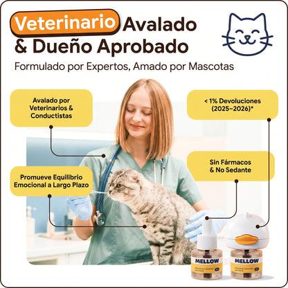Kit difusor relajante para gatos