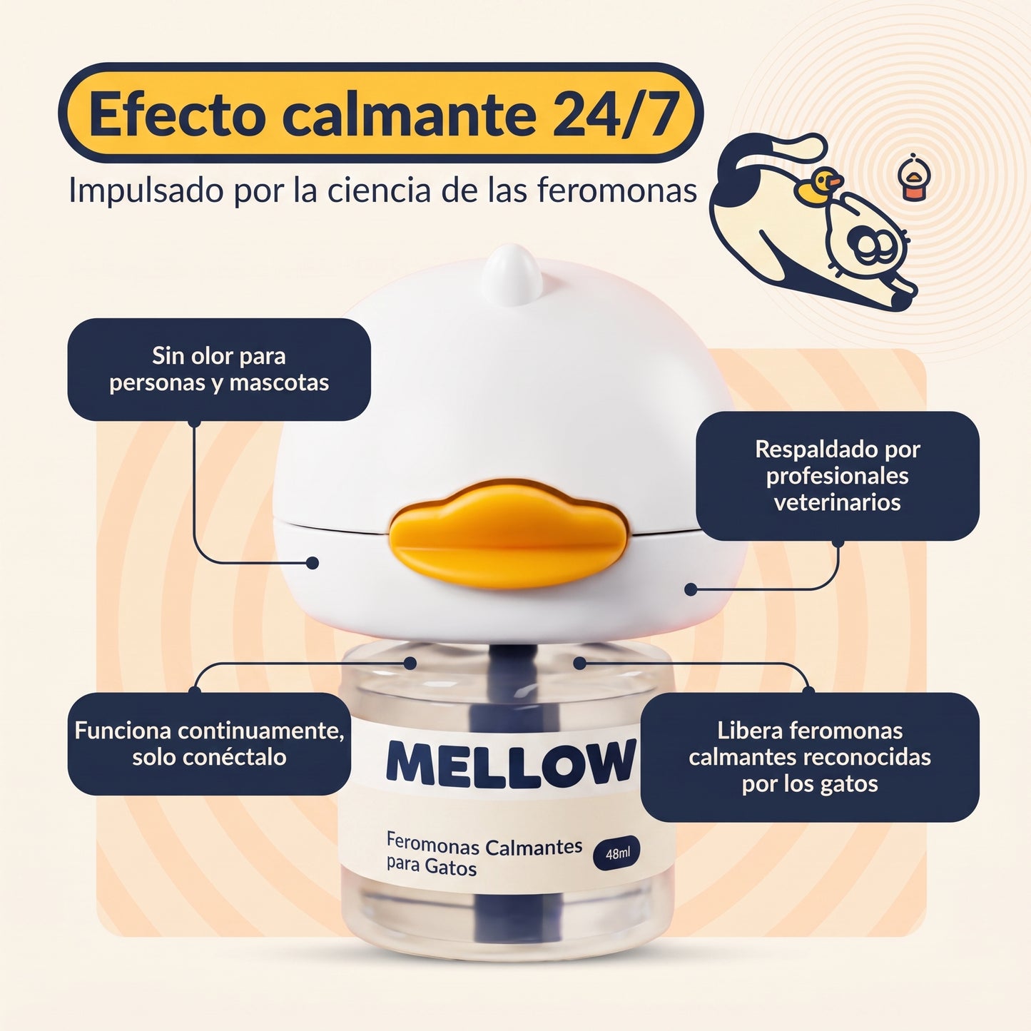 Kit difusor relajante para gatos